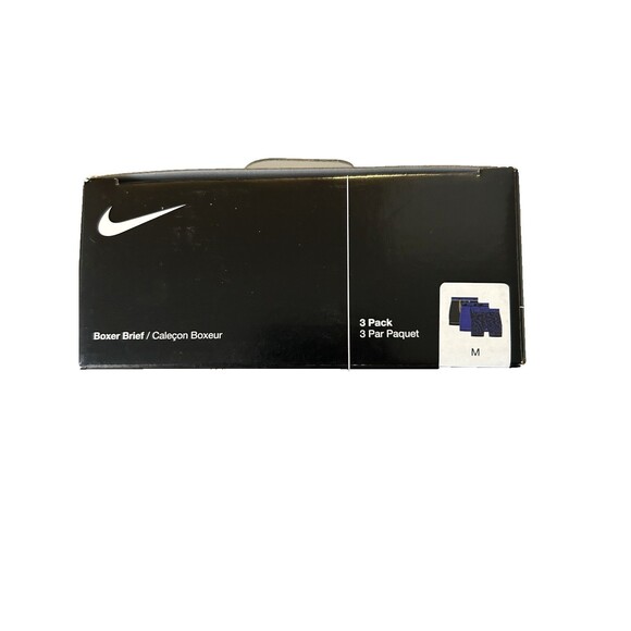 Nike 3-Pack Dri-FIT Essential Cotton Stretch Boxer Briefs Underwear Mens M NEW - Picture 6 of 7